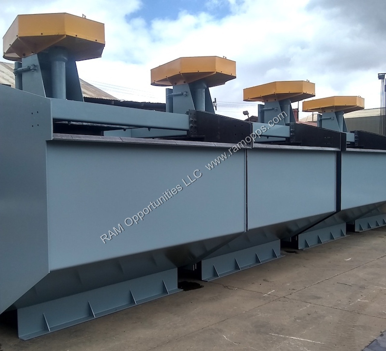 Industrial Wemco flotation cell for mineral processing plant